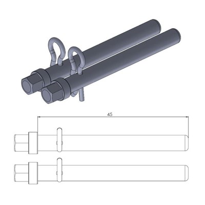 Bild von Moto-Master Bremsbelagstift