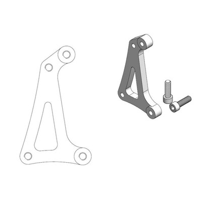 Bild von Moto Master Bremszangenadapter