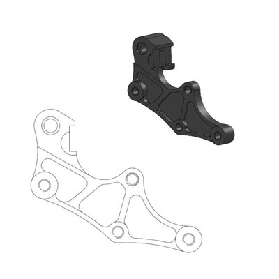 Bild von Moto Master Bremszangenadapter