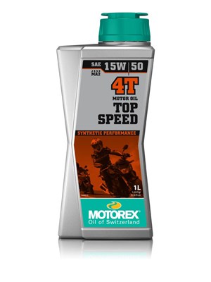 Bild von Motorex Top Speed 4T 15W/50 1l