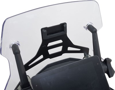 Bild von Navi-Halter im Cockpit