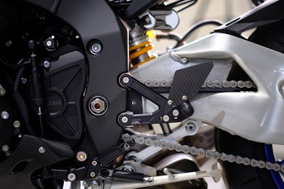 Bild von Rastenanlage YA YZF-R1 15-, schwarz