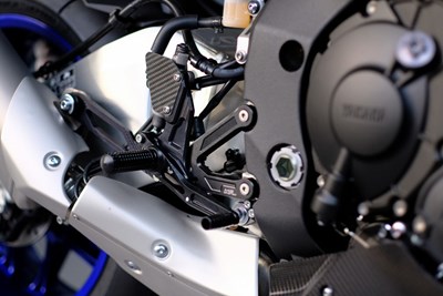 Bild von Rastenanlage YA YZF-R1 15-, schwarz