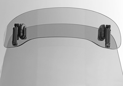 Bild von Scheibe Vario Spoiler Aufsatz inkl. Klemme VSA-B grau