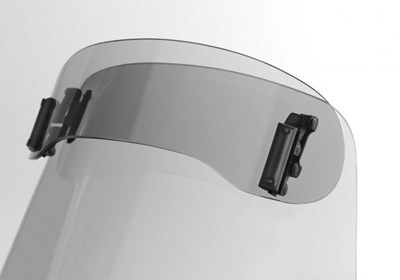 Bild von Scheibe Vario Spoiler Aufsatz inkl. Klemme VSA-B grau