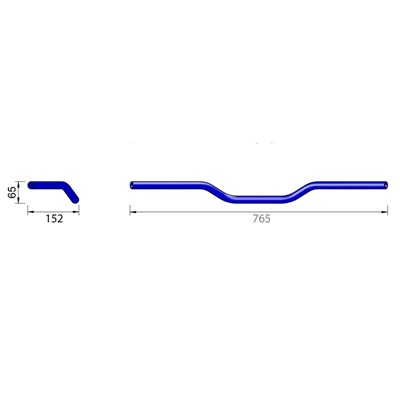 Bild von Stahllenker Superbike L01, 22.2mm