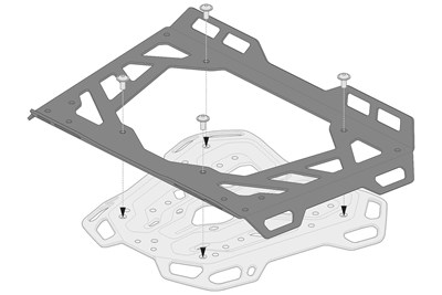 Bild von SW-Motech Adapterkits Adventure-Rack