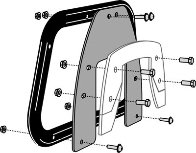 Bild von SW-Motech Quick-Lock EVO Montagekit