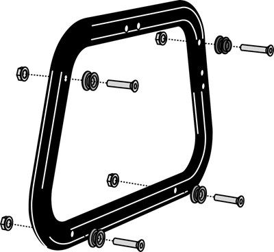 Bild von SW-Motech Quick-Lock EVO Montagekit