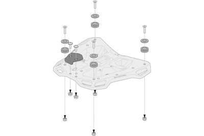 Bild von SW-Motech Top-Case Träger Adventure-Rack