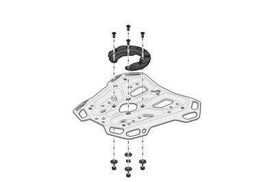 Bild von SW-Motech Top-Case Träger Adventure-Rack