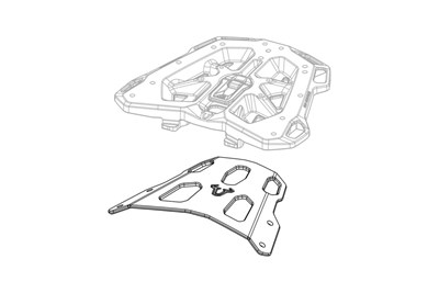 Bild von SW-Motech Top-Case Träger Street-Rack