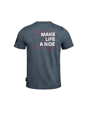 Bild von T-Shirt Make Life a Ride Logo Herren