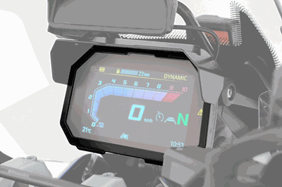 Bild von TFT-Display-Diebstahlschutz mit Blendschutz-Vorbereitung