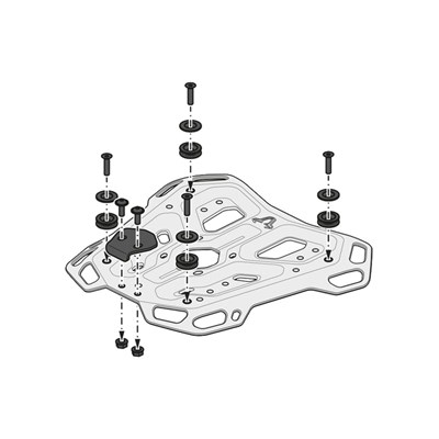 Bild von Top-Case Träger Adventure-Rack