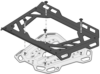 Bild von Top-Case Träger Adventure-Rack
