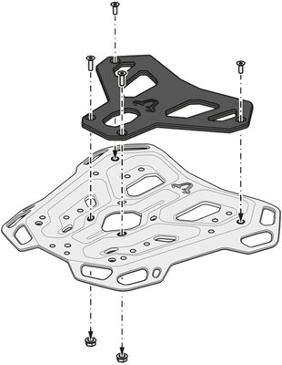 Bild von Top-Case Träger Adventure-Rack