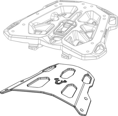 Bild von Top-Case Träger Street-Rack