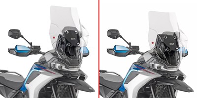 Bild von Touring-Windschild transparent