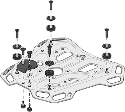 Bild von TRAX ADV Topcase-System