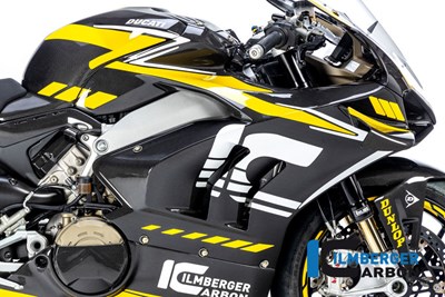 Bild von Verkleidungsseitenteil rechts glanz Racing