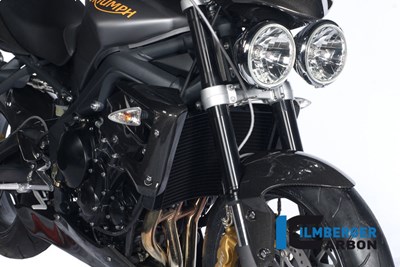 Bild von Wasserkühlerabdeckung rechts Carbon für Triumph Street Triple 675