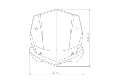 Bild von Windschild »FLOWJET«