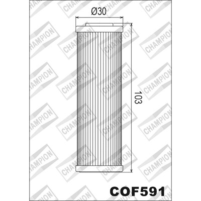 Bild von Ölfilter COF591