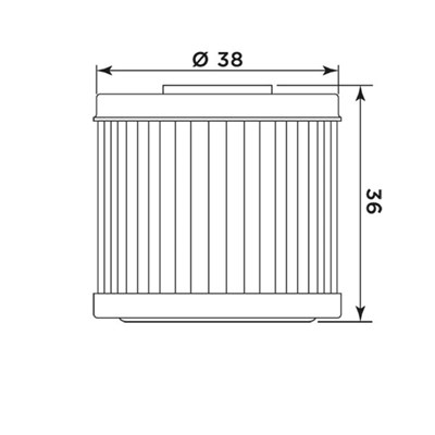 Bild von Ölfilter H1016