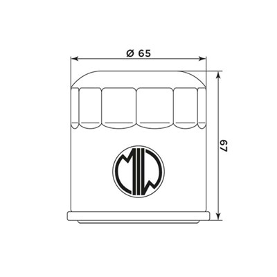 Bild von Ölfilter PO22002